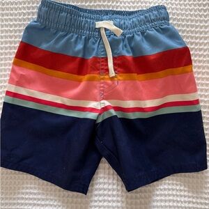 Colorful Striped Kids Shorts